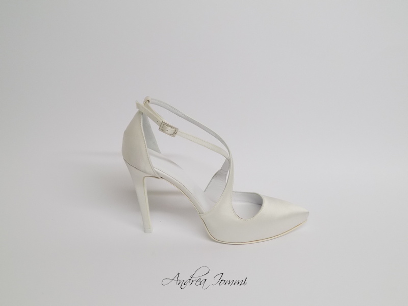 scarpe da sposa a punta