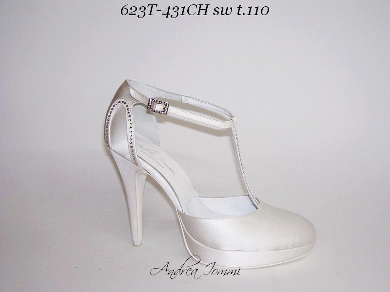 scarpe da sposa con punta chiusa