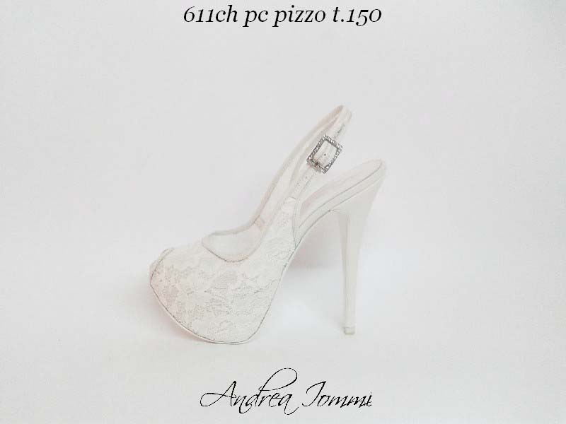 scarpe da sposa open toe