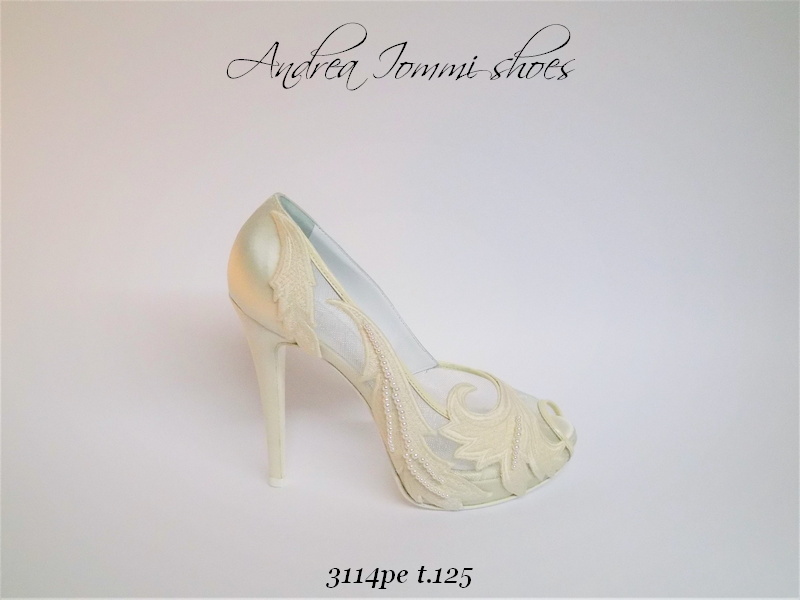 scarpe da sposa open toe