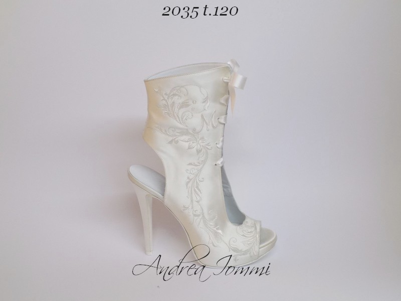 scarpe da sposa open toe