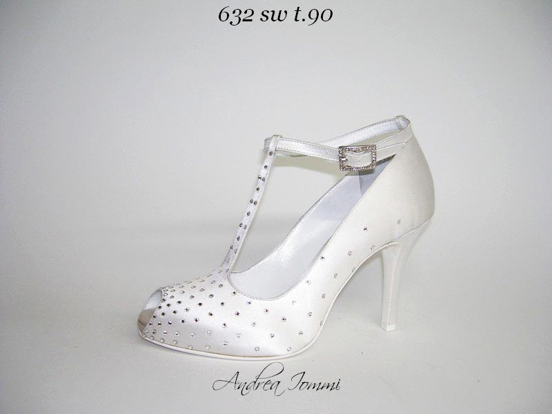 scarpe sposa open toe