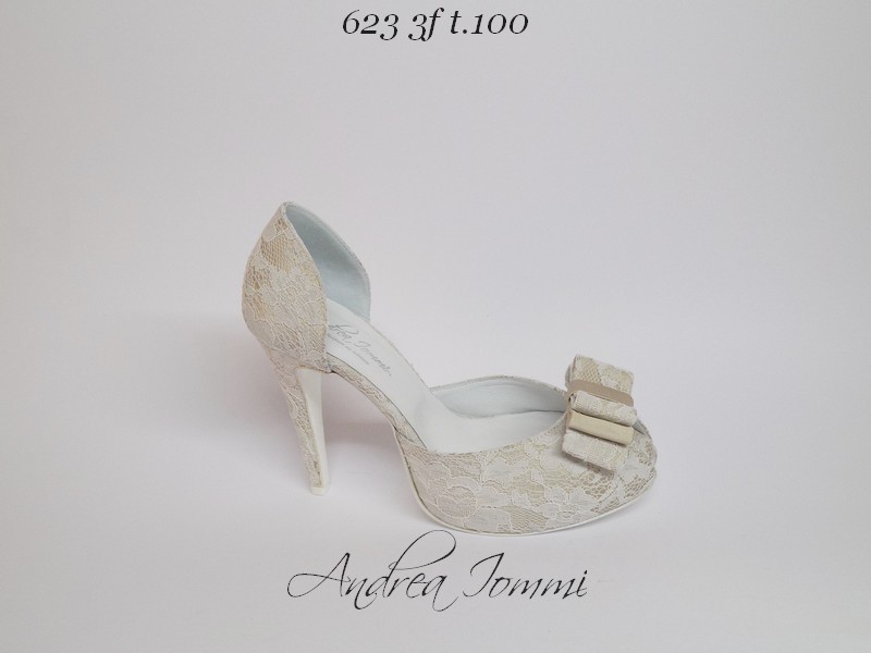 scarpe sposa open toe