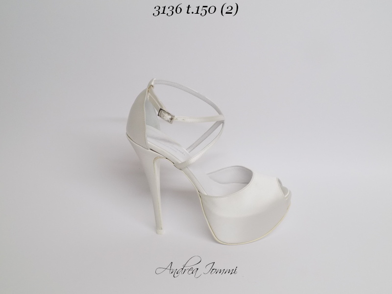 Scarpe sposa hot sale bianco seta