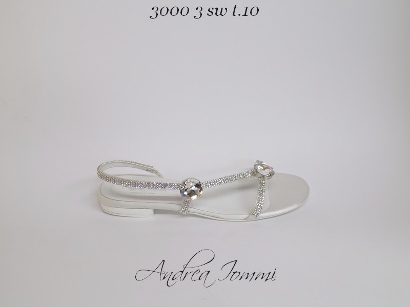 Sandali bassi da sposa on sale
