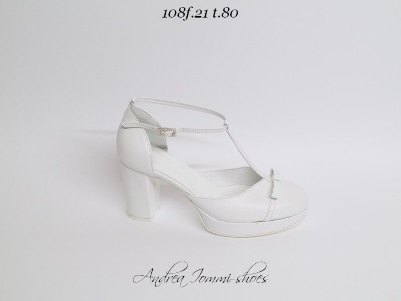 Scarpe da sposa plateau 2025