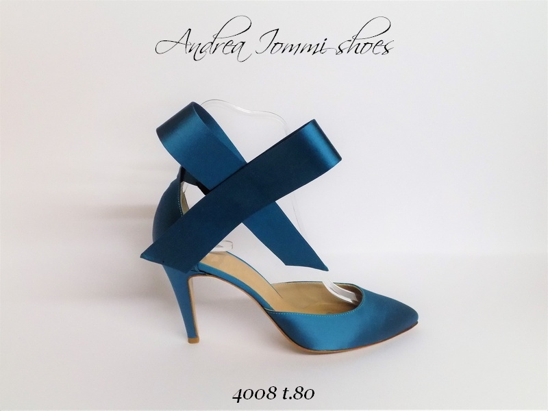 Scarpe blu sposa online
