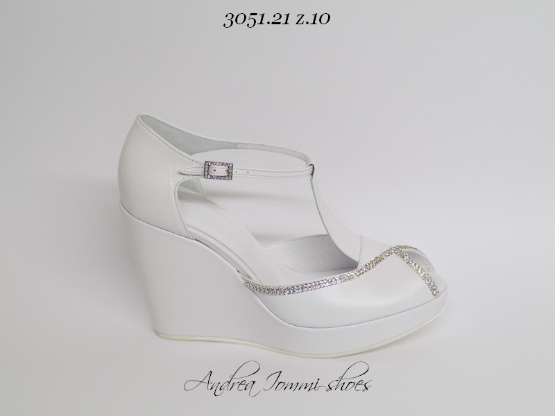 Zeppa bianca sposa store