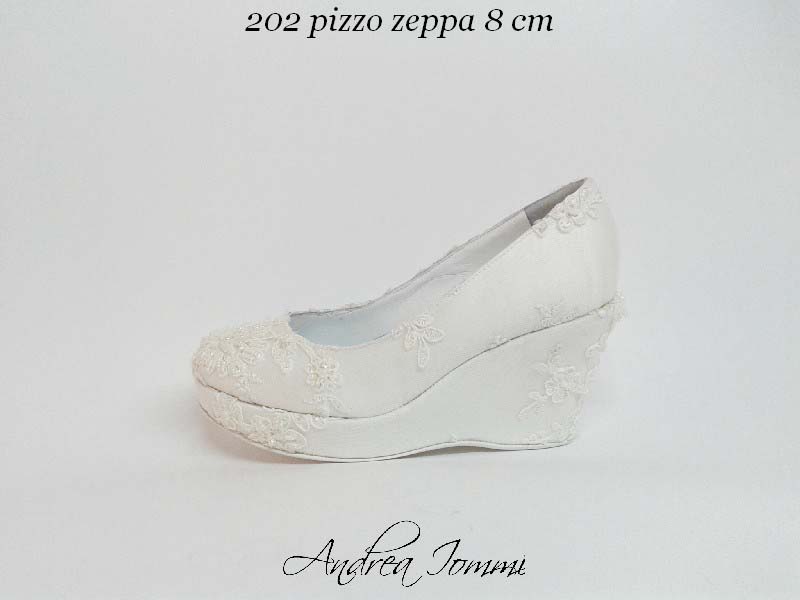Zeppa bianca sposa new arrivals
