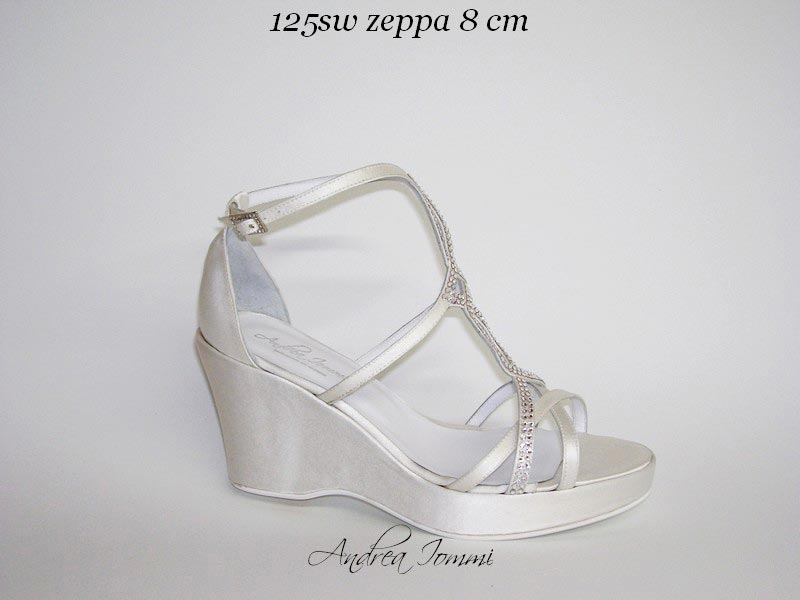 Zeppa bianca sposa store