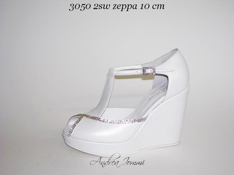 Zeppa bianca sposa store