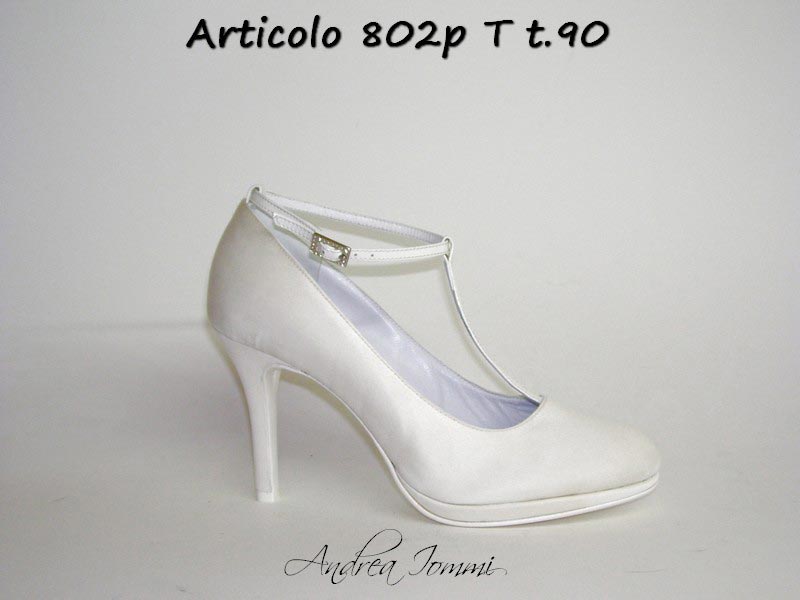 scarpe da sposa con punta chiusa