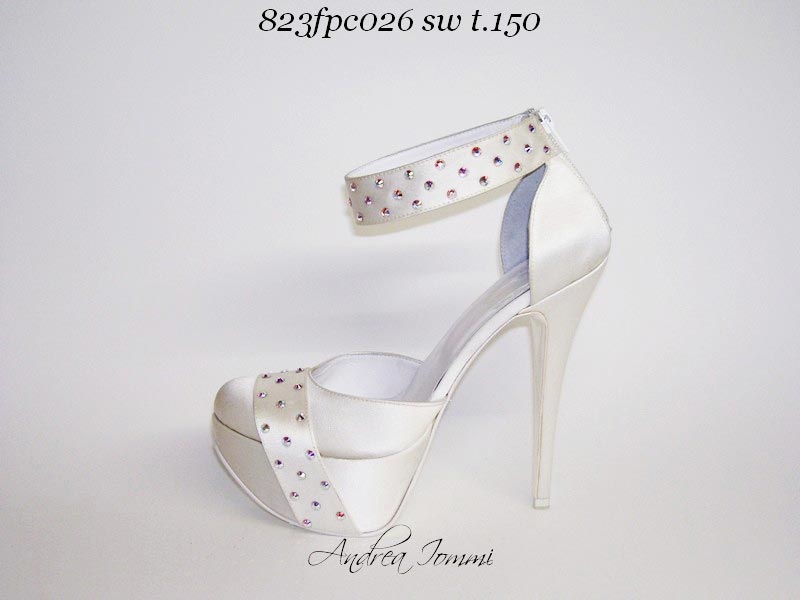 scarpe da sposa con punta chiusa