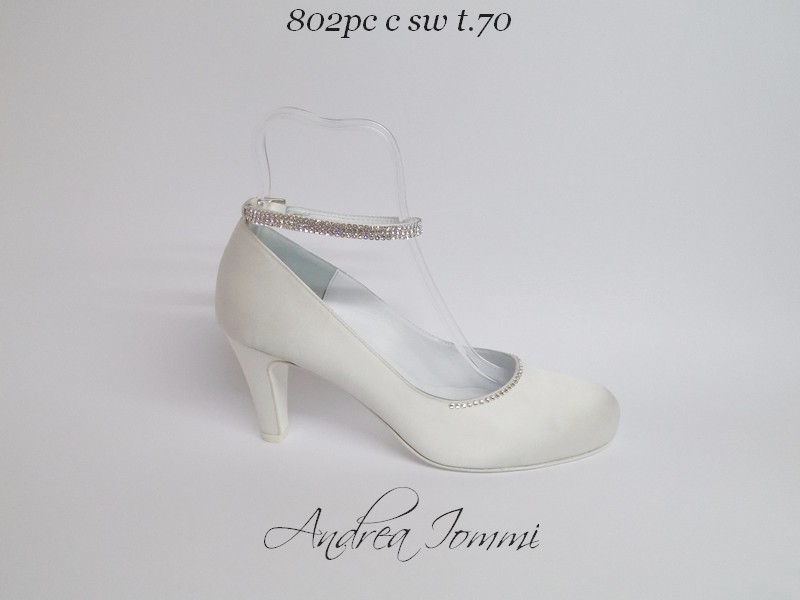 scarpe da sposa con punta chiusa