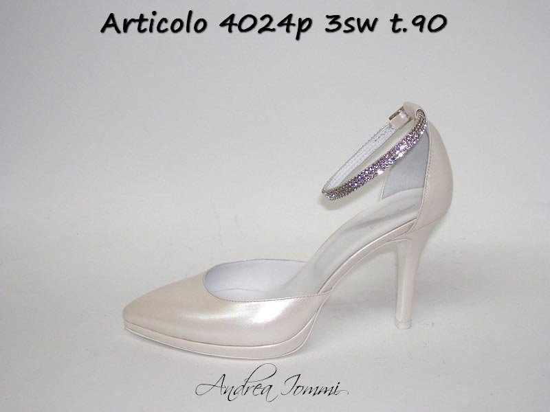 scarpe da sposa con punta chiusa