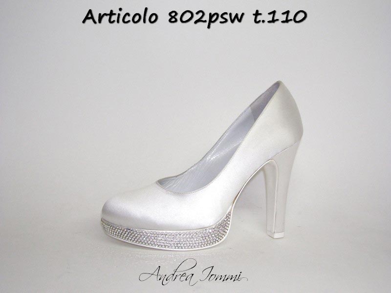 scarpe da sposa con punta chiusa