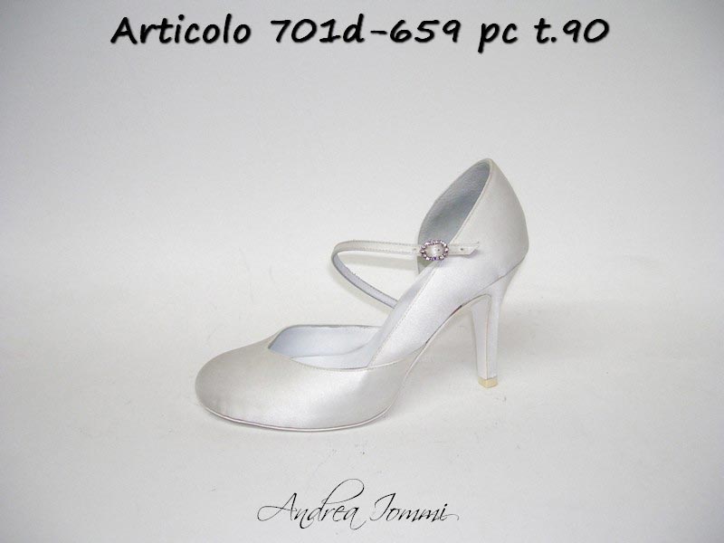 scarpe da sposa con punta chiusa