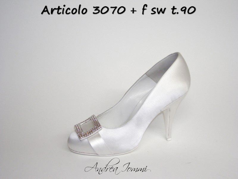 scarpe da sposa con punta chiusa