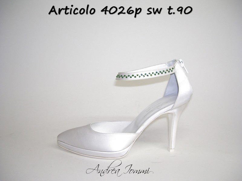 scarpe da sposa con punta chiusa