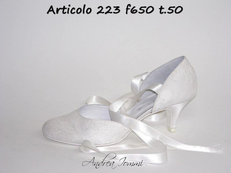 scarpe da sposa con punta chiusa