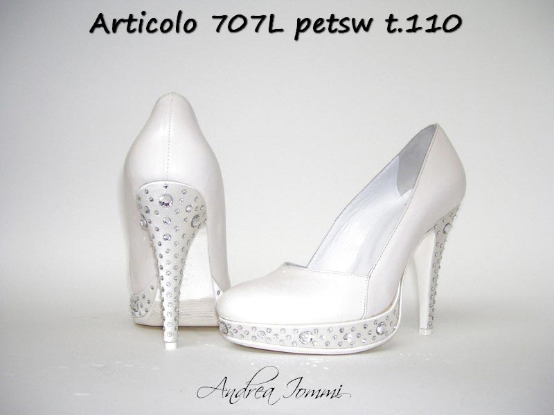 scarpe da sposa con punta chiusa