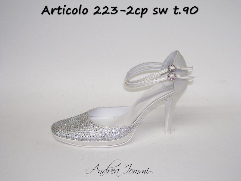 scarpe da sposa con punta chiusa