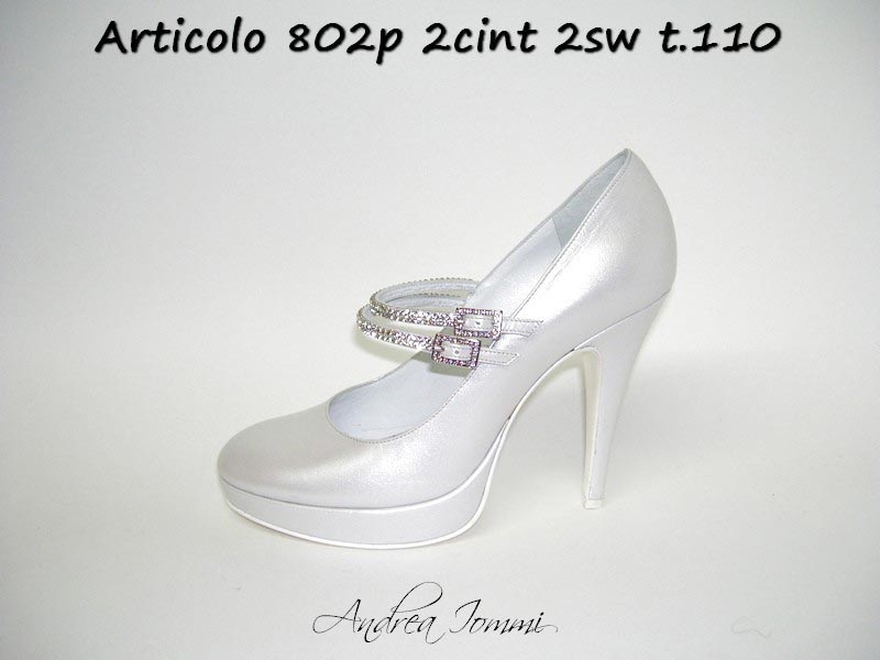 scarpe da sposa con punta chiusa
