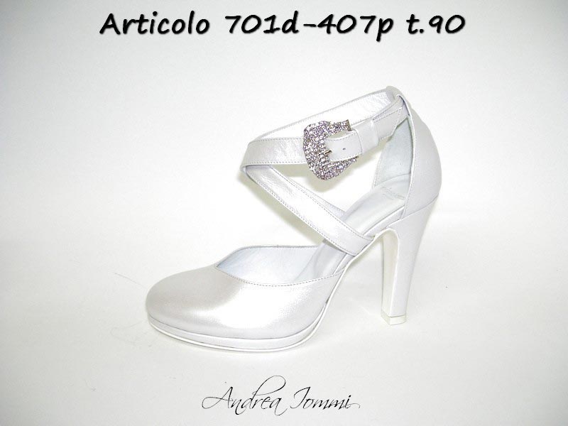 scarpe da sposa con punta chiusa