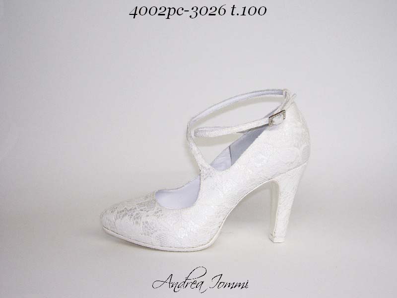 scarpe da sposa con punta chiusa