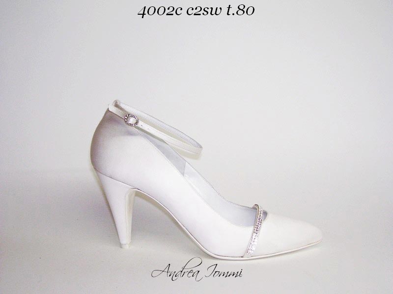 scarpe da sposa con punta chiusa