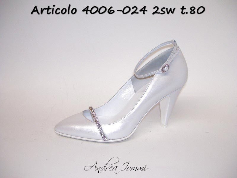 scarpe da sposa con punta chiusa