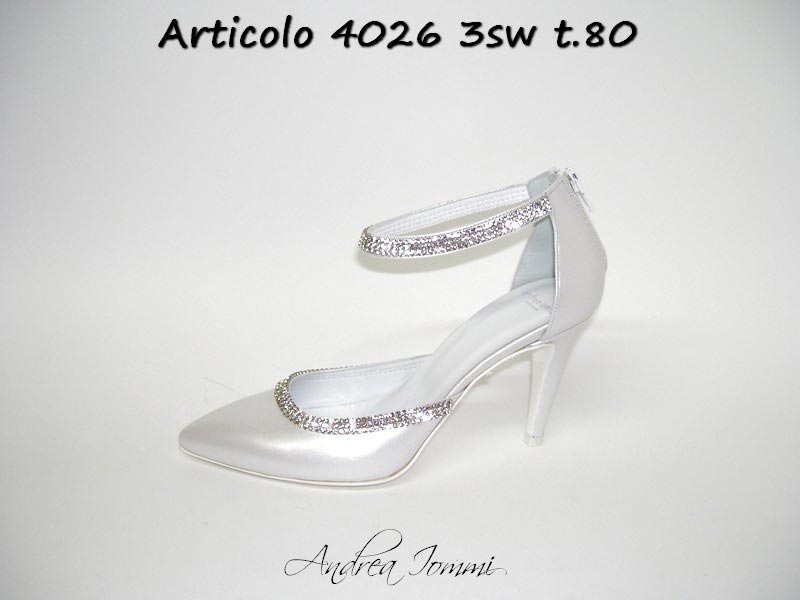 scarpe da sposa con punta chiusa