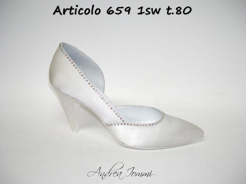 scarpe da sposa con punta chiusa