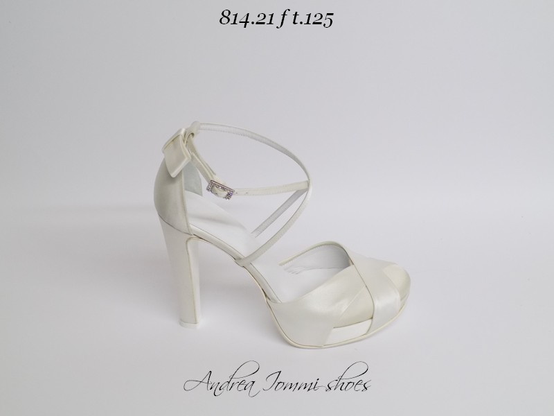 Scarpe sposa hot sale bianco seta