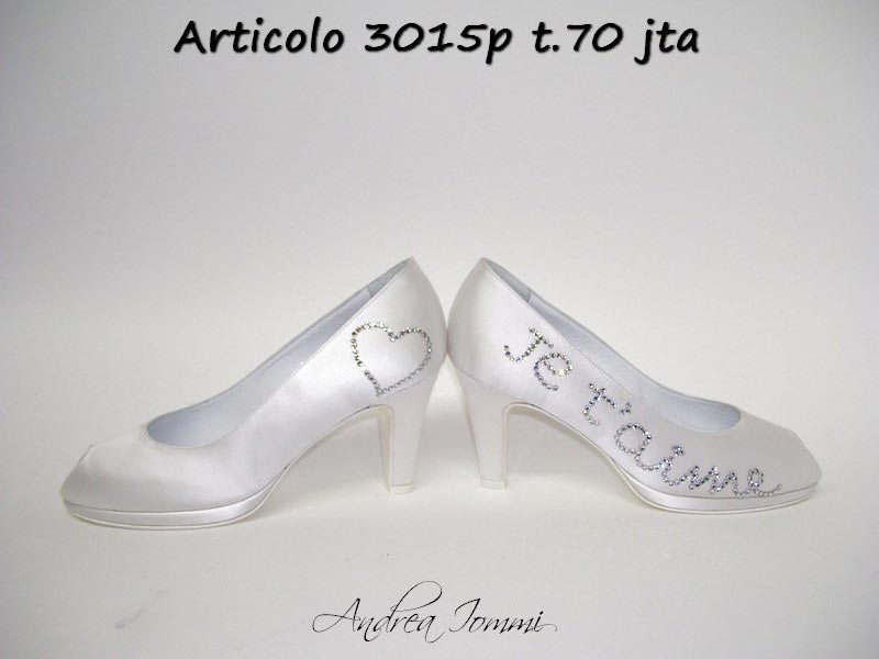 scarpe da sposa open toe