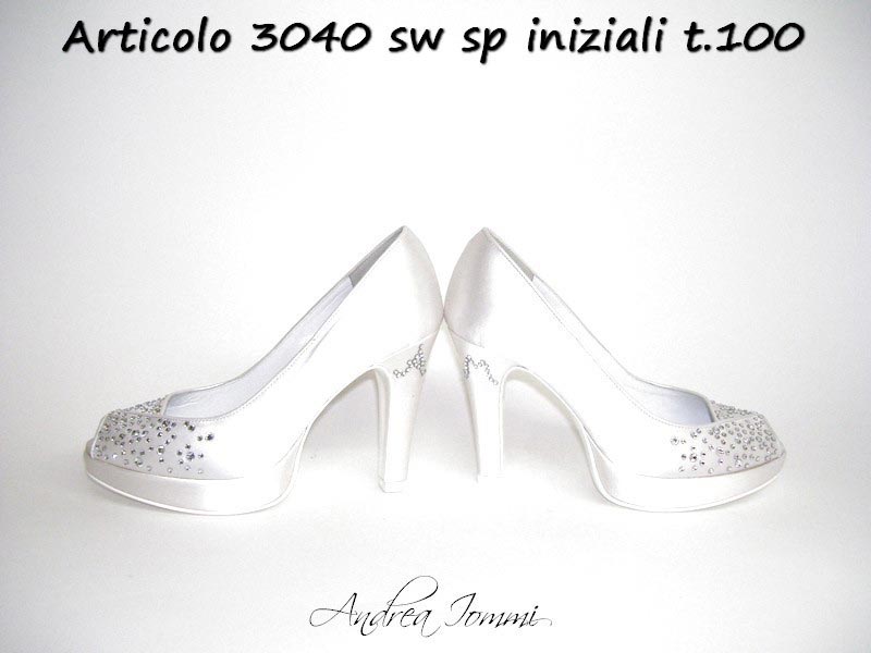 scarpe da sposa open toe