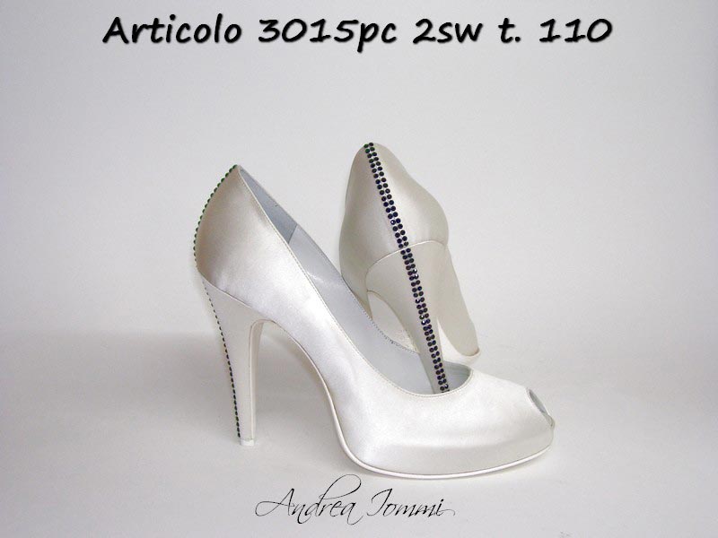 scarpe da sposa open toe