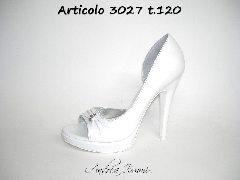 scarpe da sposa open toe