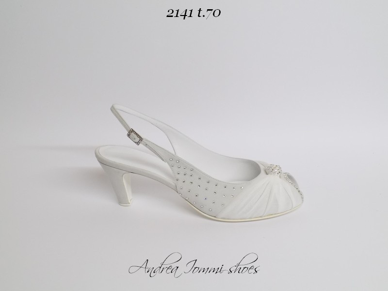 scarpe da sposa open toe