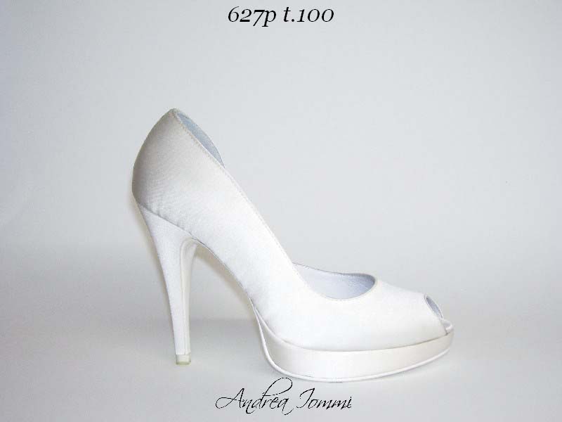 scarpe da sposa open toe