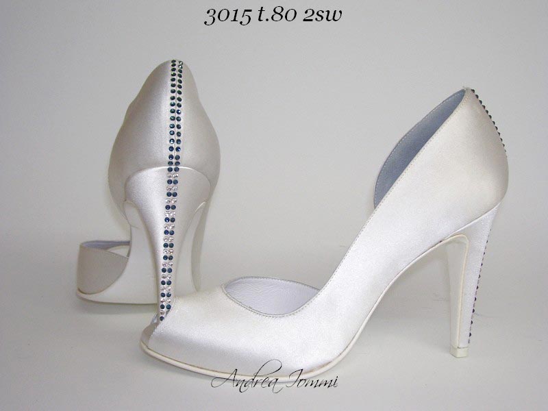 scarpe da sposa open toe