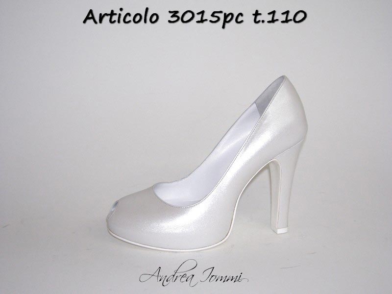 scarpe da sposa open toe