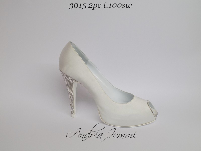 scarpe da sposa open toe