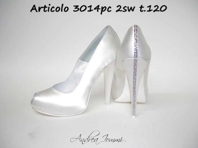 scarpe da sposa open toe