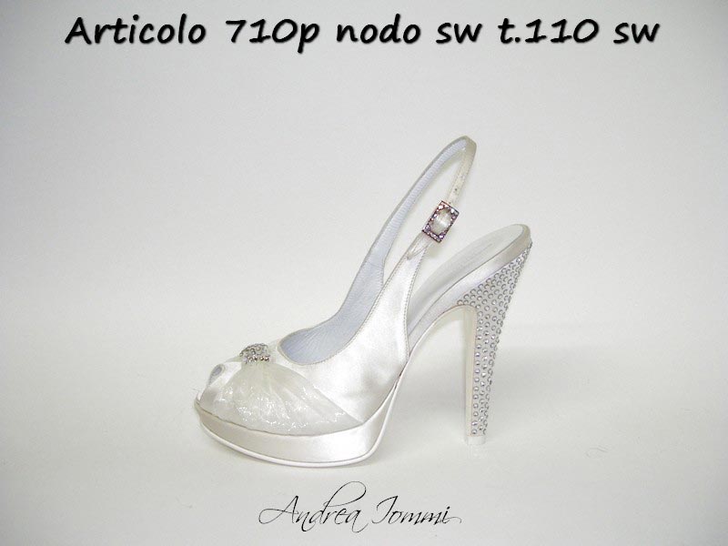 scarpe da sposa open toe