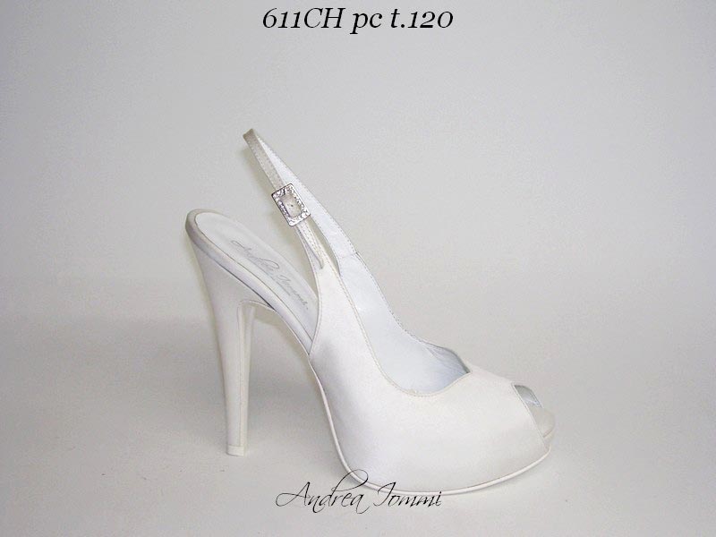 scarpe da sposa open toe