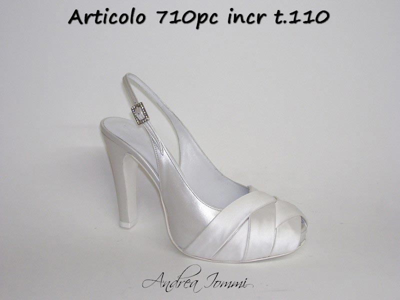 scarpe da sposa open toe