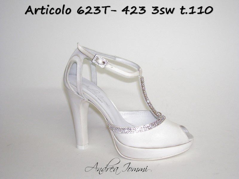 scarpe da sposa open toe