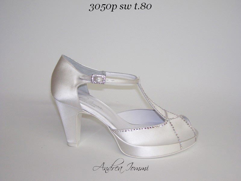 scarpe da sposa open toe