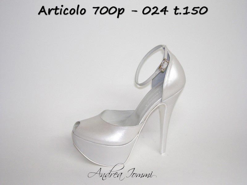 scarpe da sposa open toe